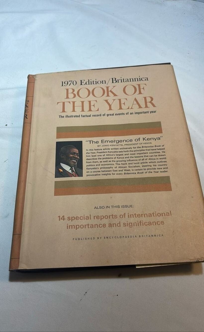 1970 Edition Britannica Book of the Year